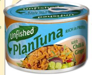 TON VEGAN CU ARDEI IUTE SI GHIMBIR, 150g - UNFISHED PLANTUNA