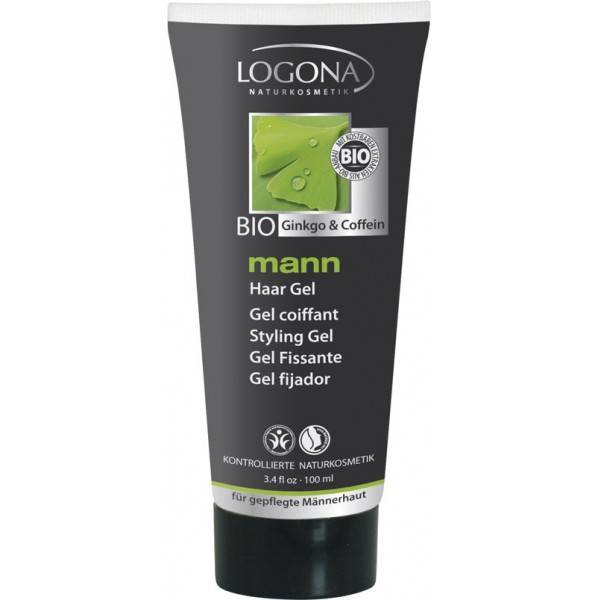 Gel de par pentru barbati, 100ml - Logona