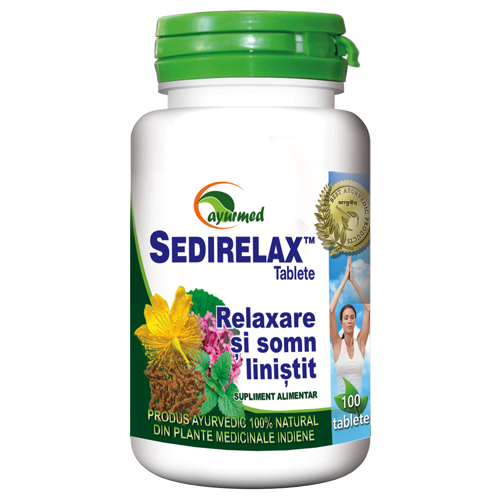 Sedirelax 100tbs si 50tbs - Ayurmed 50 tablete