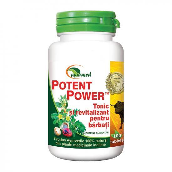 Potent power, 100tbs si 50tbs - Ayurmed 50 tablete