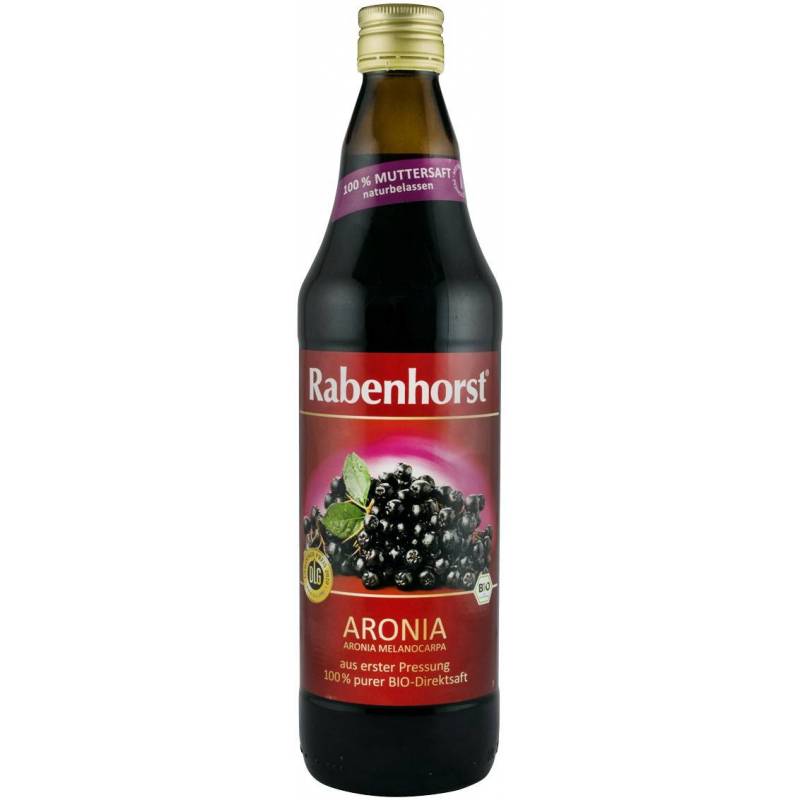 Suc pur de aronia, eco-bio, 750ml - Rabenhorst