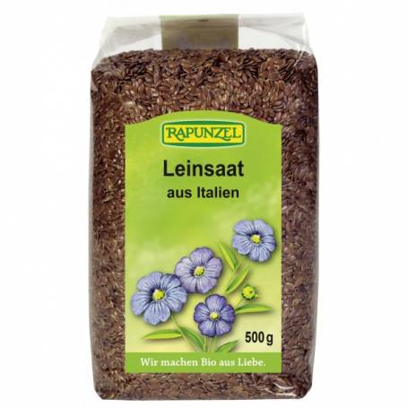 Seminte de in, eco-bio, 500g - Rapunzel