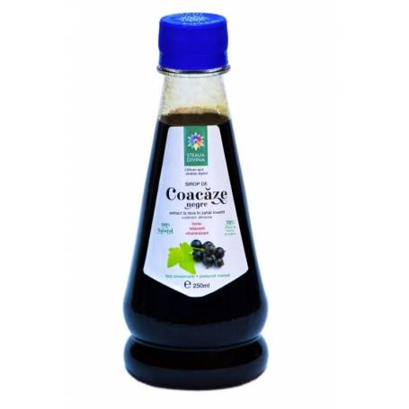 Sirop de coacaze negre, 250ml - Steaua Divina