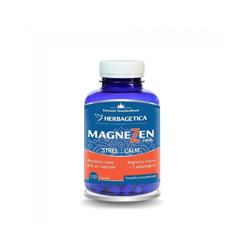 Magnezen calm, 120cps, 60cps si 30cps - Herbagetica