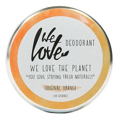 DEODORANT CREMA ORIGINAL ORANGE, 48 g, WE LOVE THE PLANET