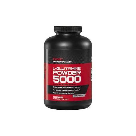 L-glutamina Pulbere 5000 Fara Aroma, Pro Performance 454G - GNC