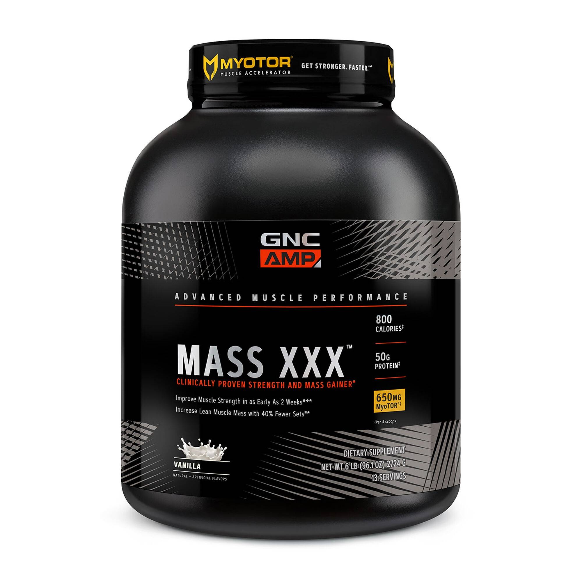 Gainer Proteic Cu Aroma De Vanilie, Amp Mass XXX 2724g - GNC