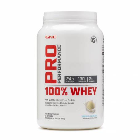 Proteina Din Zer, Pro Performance Cu Aroma De Vanilie 850G - GNC