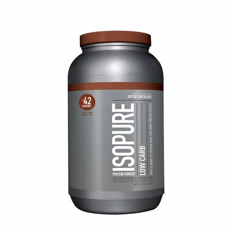 Proteina Izolata Din Zer, Cu Aroma De Ciocolata, Isopure Low Carb Protein Powder 1360G - GNC