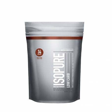 Proteina Izolata Din Zer, Cu Aroma De Ciocolata, Isopure Low Carb Protein Powder 454G - GNC