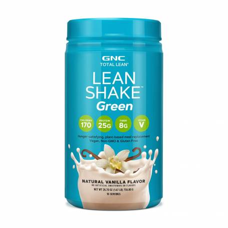 Proteina Vegana Cu Aroma Naturala De Vanilie, Total Lean Shake Green 756.8g - GNC