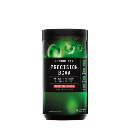 Bcaa, Aminoacizi Cu Aroma De Fructe Tropicale, Beyond Raw Precision 600g - GNC