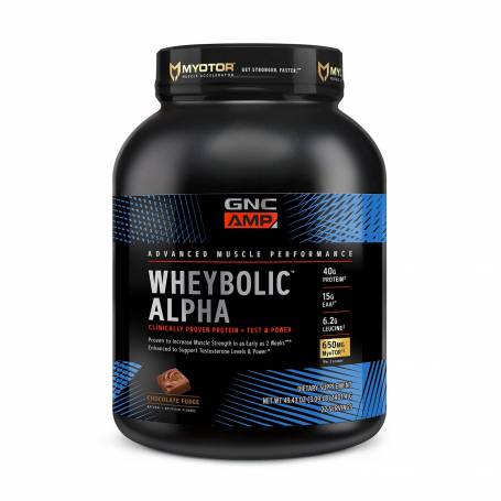 Proteina Cu Aroma De Ciocolata, Amp Wheybolic Alpha 1401.4g - GNC