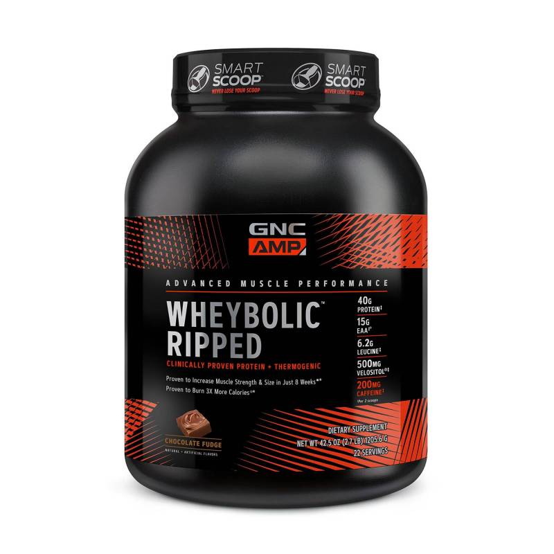 Proteina Din Zer Cu Aroma De Ciocolata, Wheybolic Ripped 1205.6g - GNC