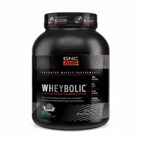 Proteina Din Zer Cu Aroma De Biscuiti Si Crema, Wheybolic 1300g - GNC