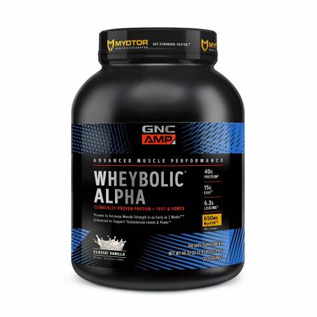 Proteina Din Zer Cu Aroma De Vanilie, Amp Wheybolic Alpha 1313.4g - GNC