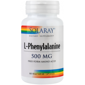 L-Phenylalanine 500mg 60tb - Solaray -Secom