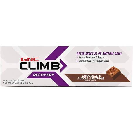 Baton Proteic Cu Aroma De Ciocolata, Climb Recovery 58g - GNC