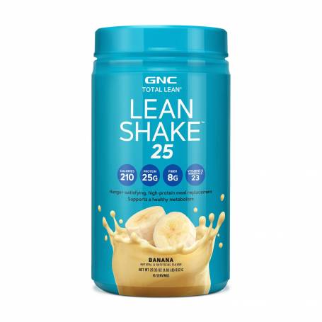 Shake Proteic Cu Aroma De Banana, Total Lean Shake 832g - GNC