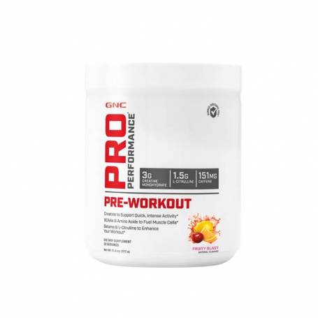 Pre-workout Cu Aroma De Mix De Fructe, Pro Performance 322g - GNC