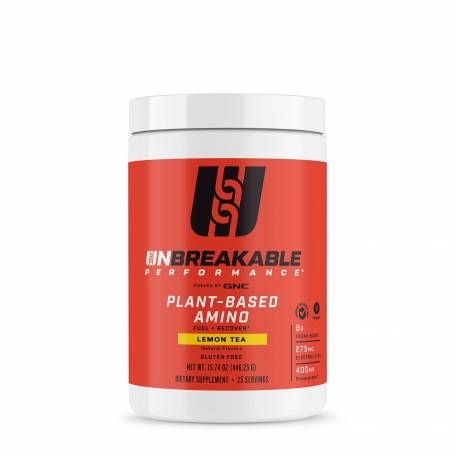 Aminoacizi Vegetali Cu Aroma De Ceai De Lamaie, Unbreakable Performance 446.25g - GNC