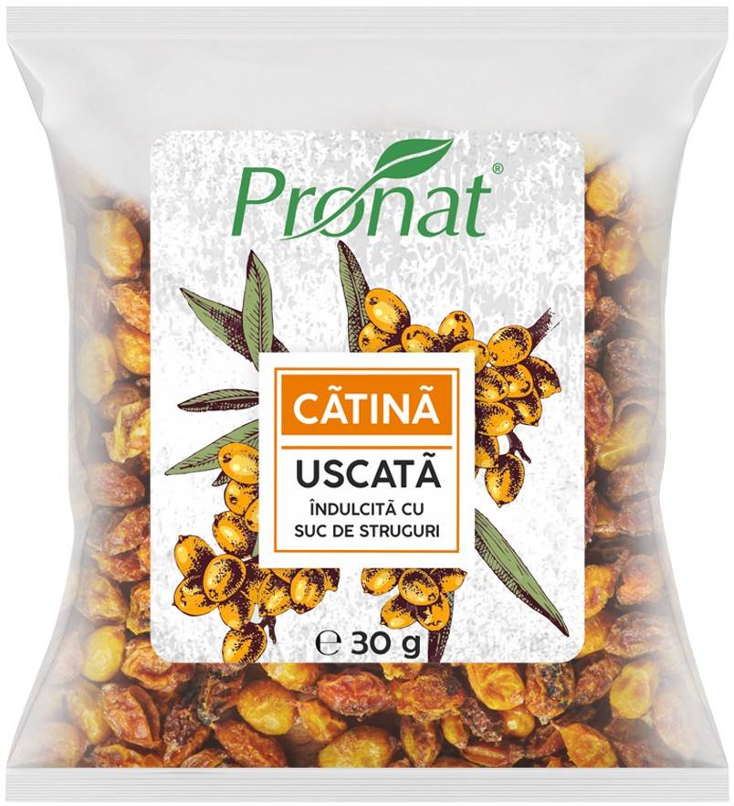 CATINA USCATA INDULCITA CU SUC DE STRUGURI 30G - Pronat