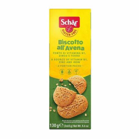 Avena - Biscuiti cu ovaz fara gluten, 130 g, Schar