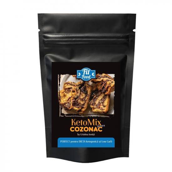 Ketomix cozonac, 450g - No Gluten Sugar