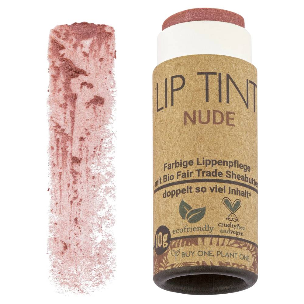 Balsam de buze nuanțator NUDE, 10g - We Luv Eco - 1 | YEO