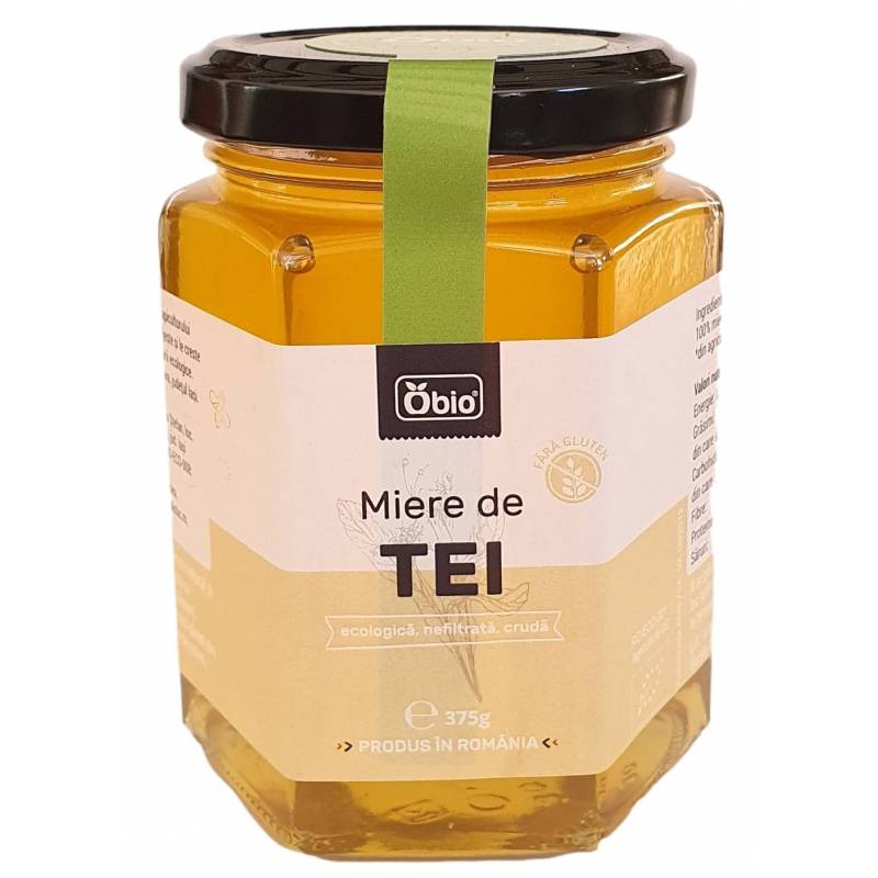 Miere de tei, cruda, nefiltrata, eco-bio - Obio