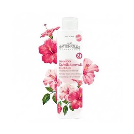 Sampon pentru par normal cu hibiscus, 250ml - Maternatura