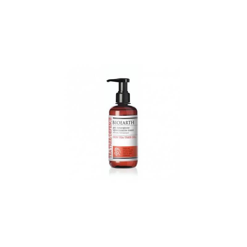 Gel igienizant maini cu arbore de ceai, 250ml - Bioearth