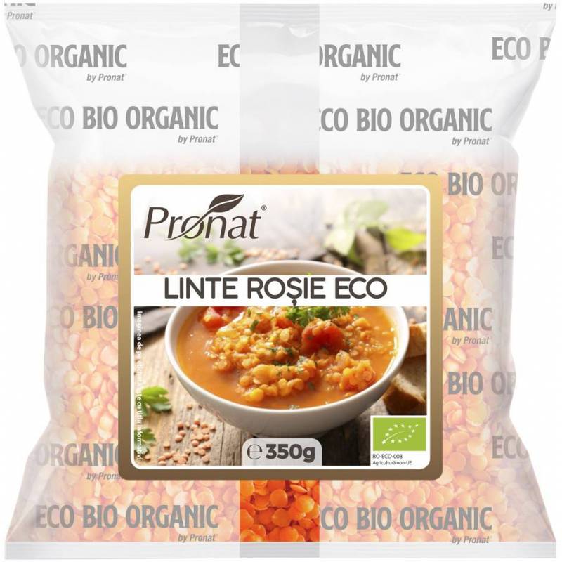 Linte rosie Eco-Bio 350g - Pronat