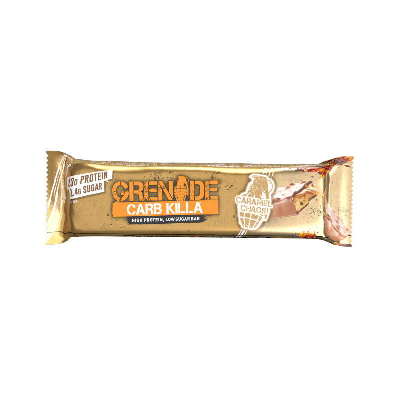 Caramel Chaos, Baton Proteic Cu Aroma De Caramel, 60g - Grenade