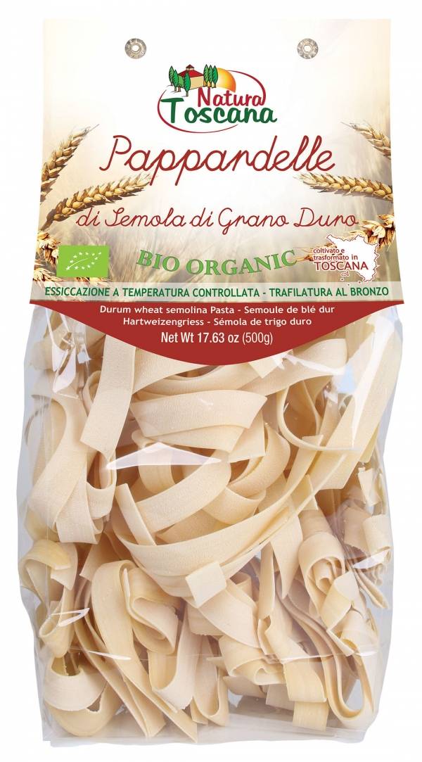 PASTE PAPPARDELLE DIN GRAU DURUM Eco-Bio 500g - PROBIOS