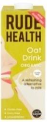 Lapte vegetal organic din ovaz, 1L - Rude Health