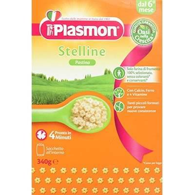 Paste Stelline, +6 luni, 340g - Plasmon