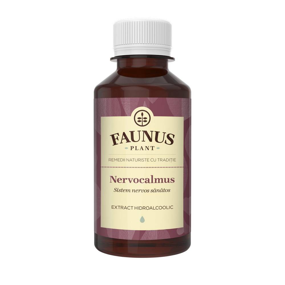 Tinctura Nervocalmus 200ml - Faunus Plant