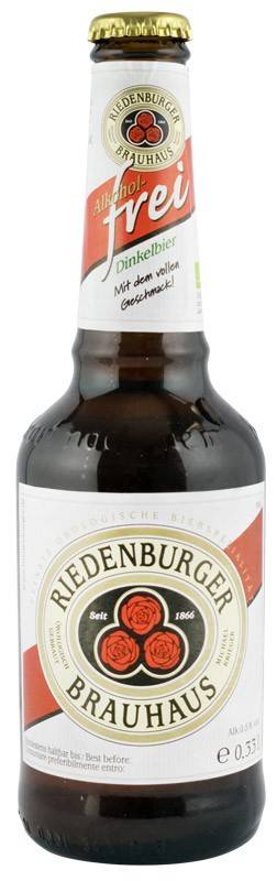 Bere din grau spelta fara alcool, eco-bio, 333 ml, Riedenburger Brauhaus