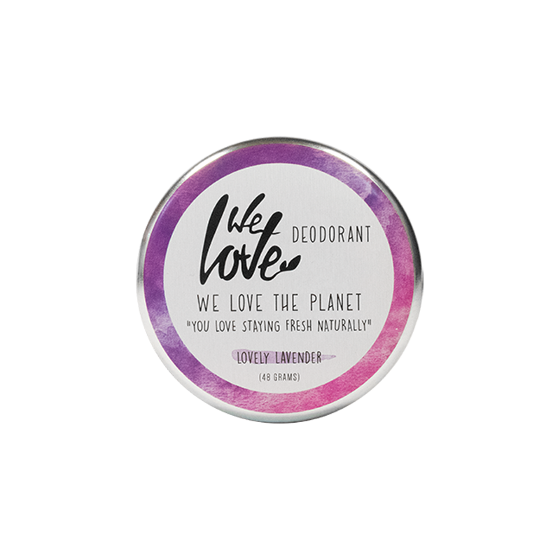 DEODORANT CREMA LOVELY LAVENDER, 48 g, WE LOVE THE PLANET