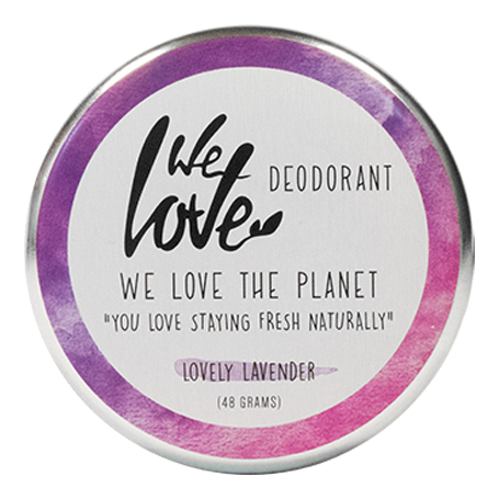 DEODORANT CREMA LOVELY LAVENDER, 48 g, WE LOVE THE PLANET