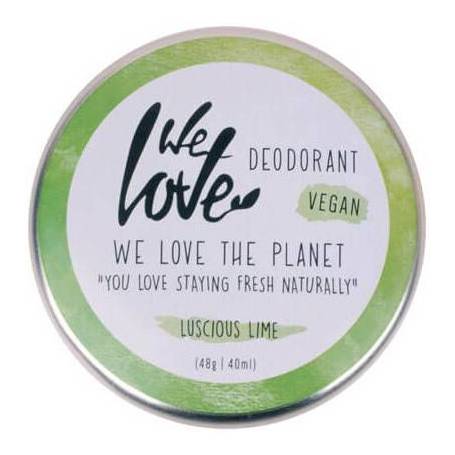 DEODORANT CREMA LUSCIOUS LIME, 48 g, WE LOVE THE PLANET