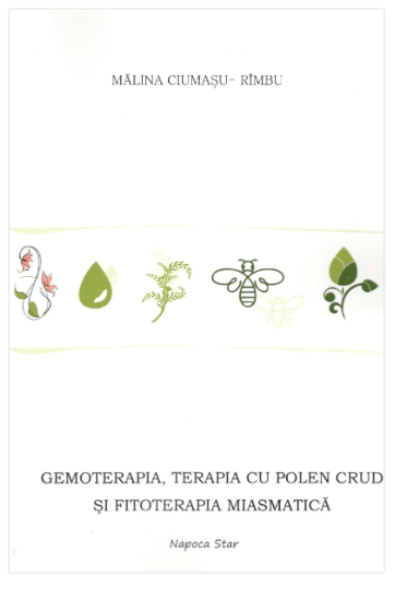 Gemoterapia, terapia cu polen crud si fitoterapia miasmatica - carte - Editura ARGH