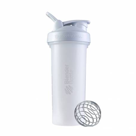 Blender Bottle Shaker Clasic White, 800ml - Gnc