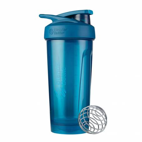 Blender Bottle Shaker Strada Tritan Bleumarin, Capacitate 800ml - GNC