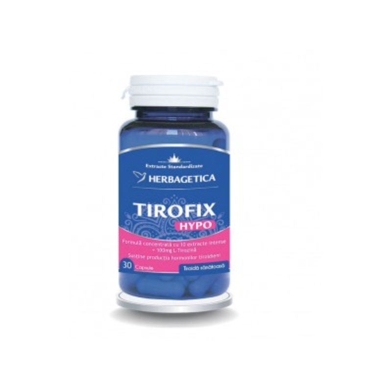 Tirofix Hyper - capsule hipertiroidism - Herbagetica