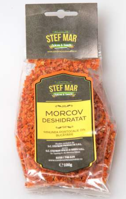 Morcov Deshidratat, 100g - StefMar