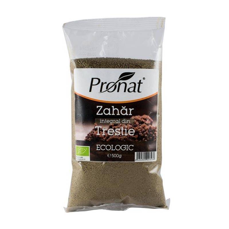 Zahar integral din trestie Eco-Bio 500g - Pronat