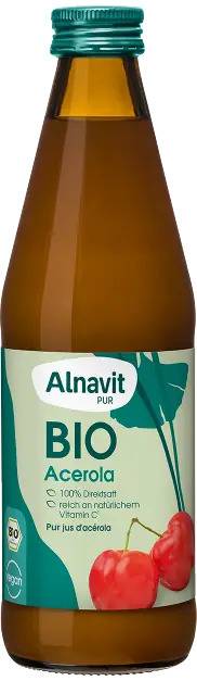 Suc de acerola eco-bio, 330ml - Alnavit