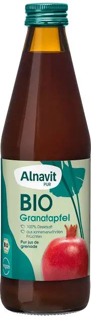 Suc de rodie, eco-bio, 330ml - Alnavit